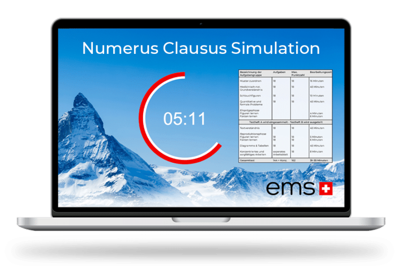 Simuliere den Numerus Clausus EMS Coaches